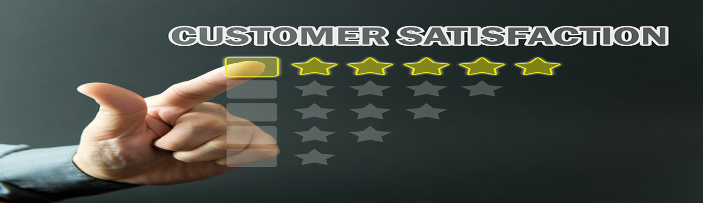 Five stars rating achieved for customer satisfaction survey